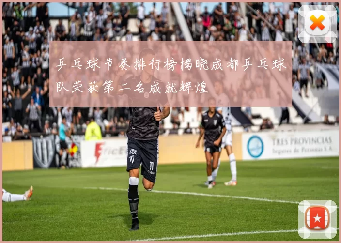乒乓球节奏排行榜揭晓成都乒乓球队荣获第二名成就辉煌