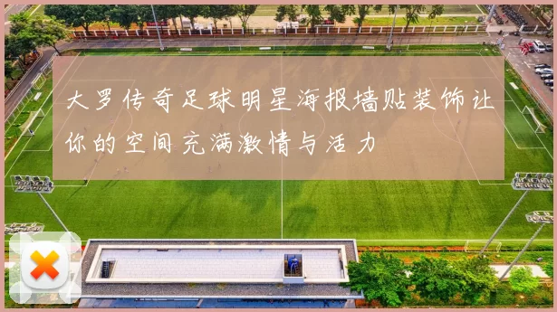 大罗传奇足球明星海报墙贴装饰让你的空间充满激情与活力