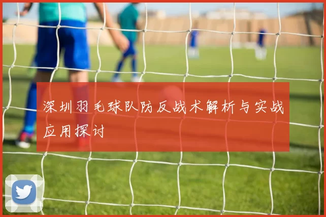 深圳羽毛球队防反战术解析与实战应用探讨